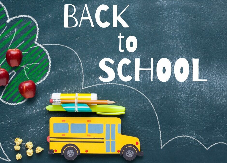 Back to School! Εγγραφές από 28 Αυγούστου